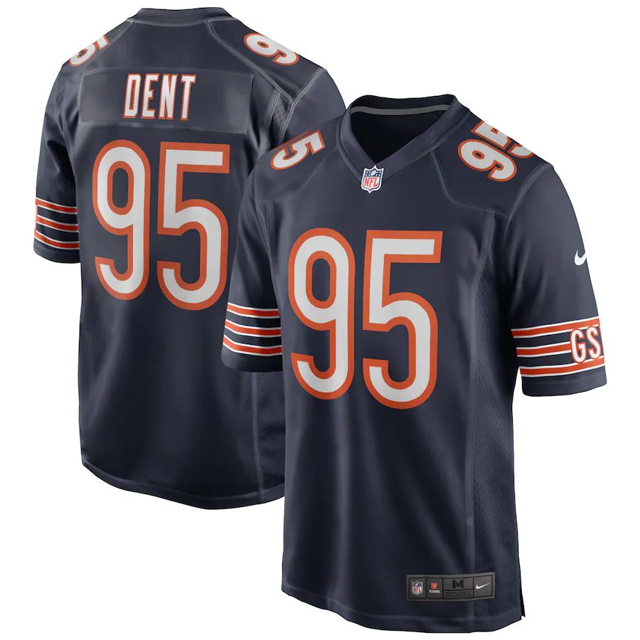 Men Chicago Bears 95 Richard Dent Nike Navy Game Retired Player NFL Jersey